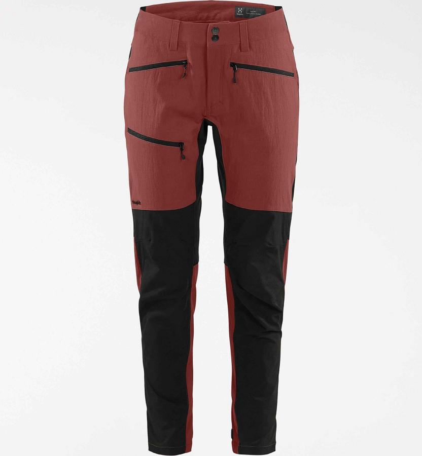 Haglöfs Womens Rugged Flex Hiking Pants Red/Black New Zealand 34195JYUV